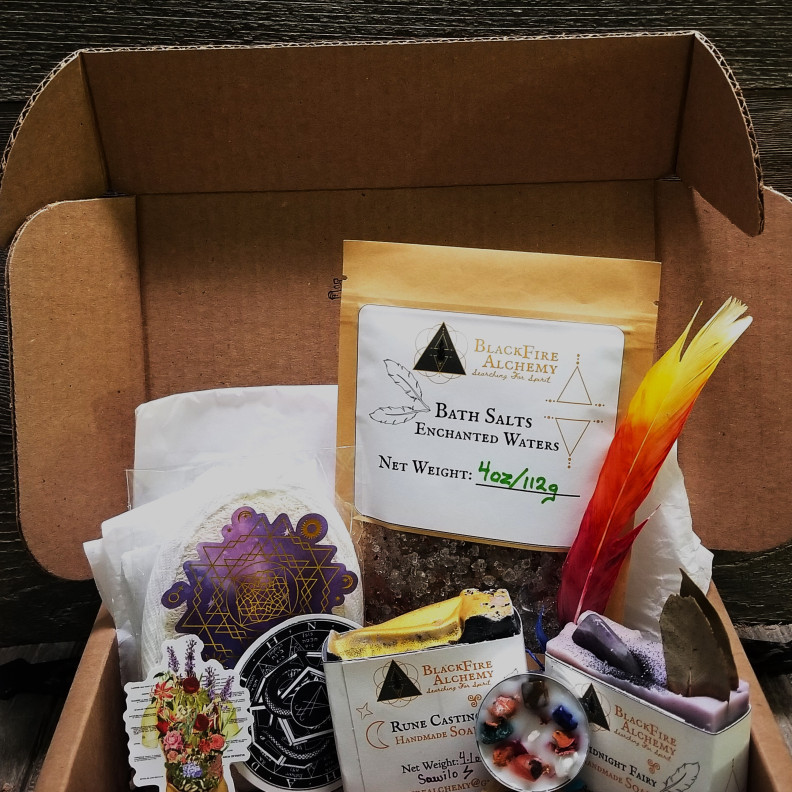 Black Fire Alchemy: Ritual Bath Products & Witchy Decor